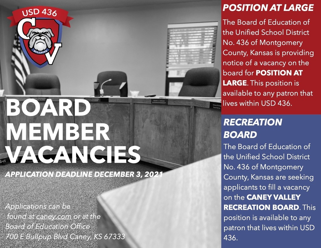 Board Member Vacancies
