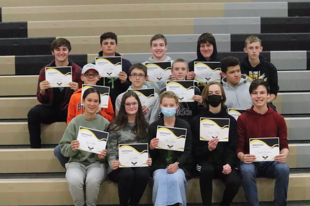 Students with awards