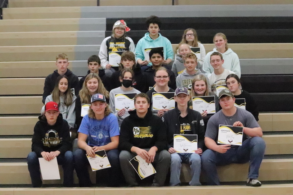 Students with awards