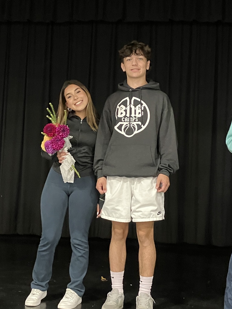 More pictures of the unveiling of next week's homecoming court. Congratulations!