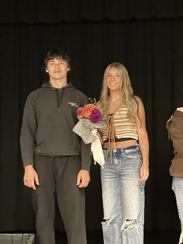 More pictures of the unveiling of next week's homecoming court. Congratulations!