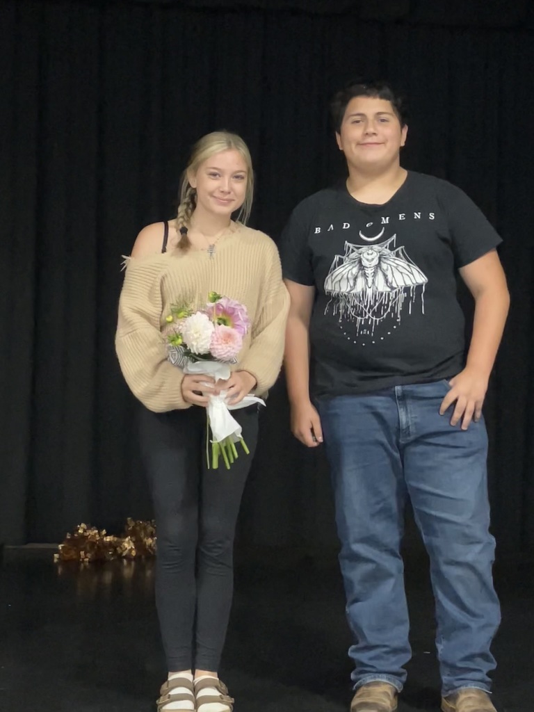 More pictures of the unveiling of next week's homecoming court. Congratulations!