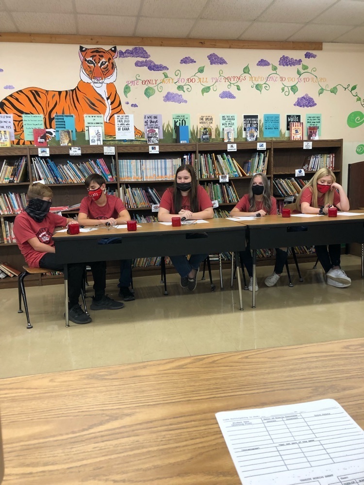 Jr. High Scholar Bowl team