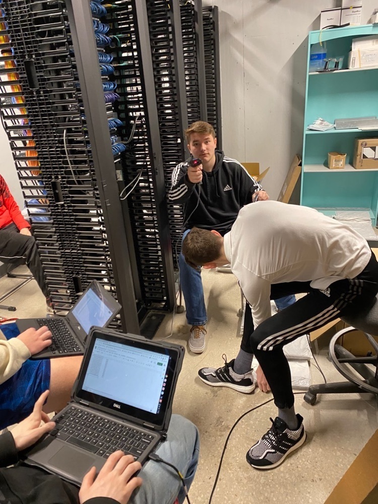 students on computers 