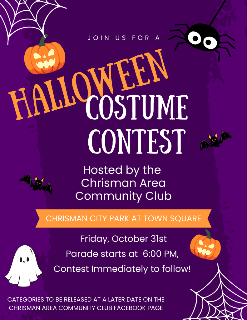 Halloween Costume Contest Flyer