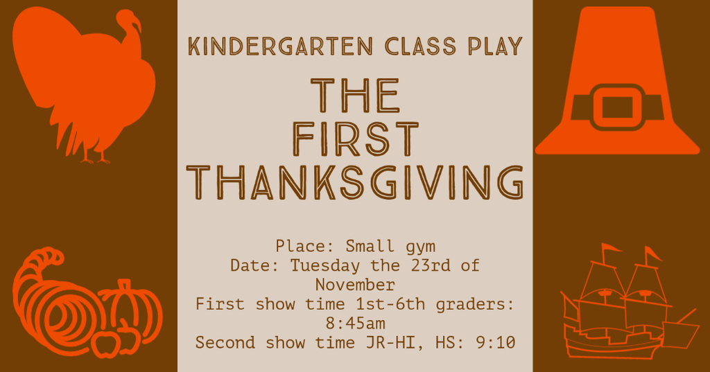 Kindergarten class play