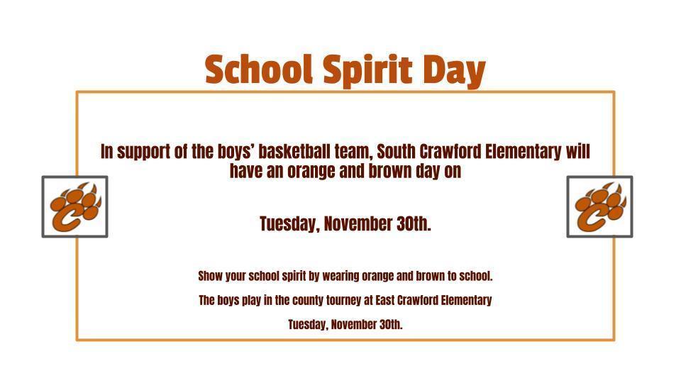 SCE Spirit Day