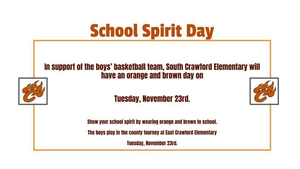 SCE Spirit Day