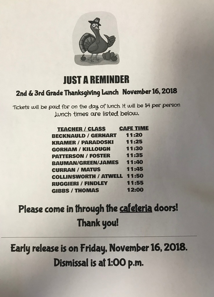 Thanksgiving Flyer