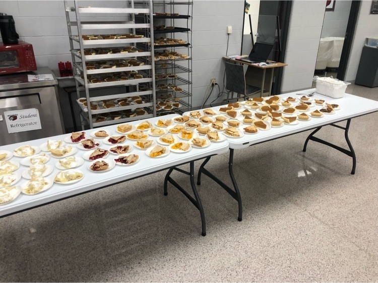 Pies are ready!