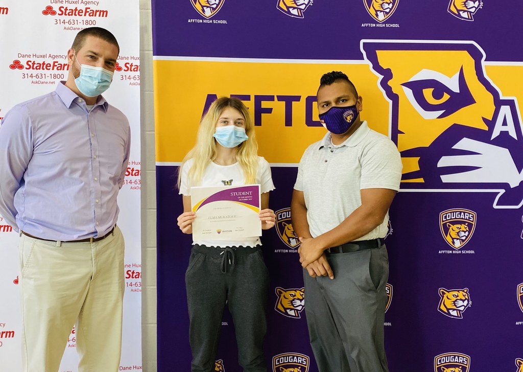 Student of the Month - October