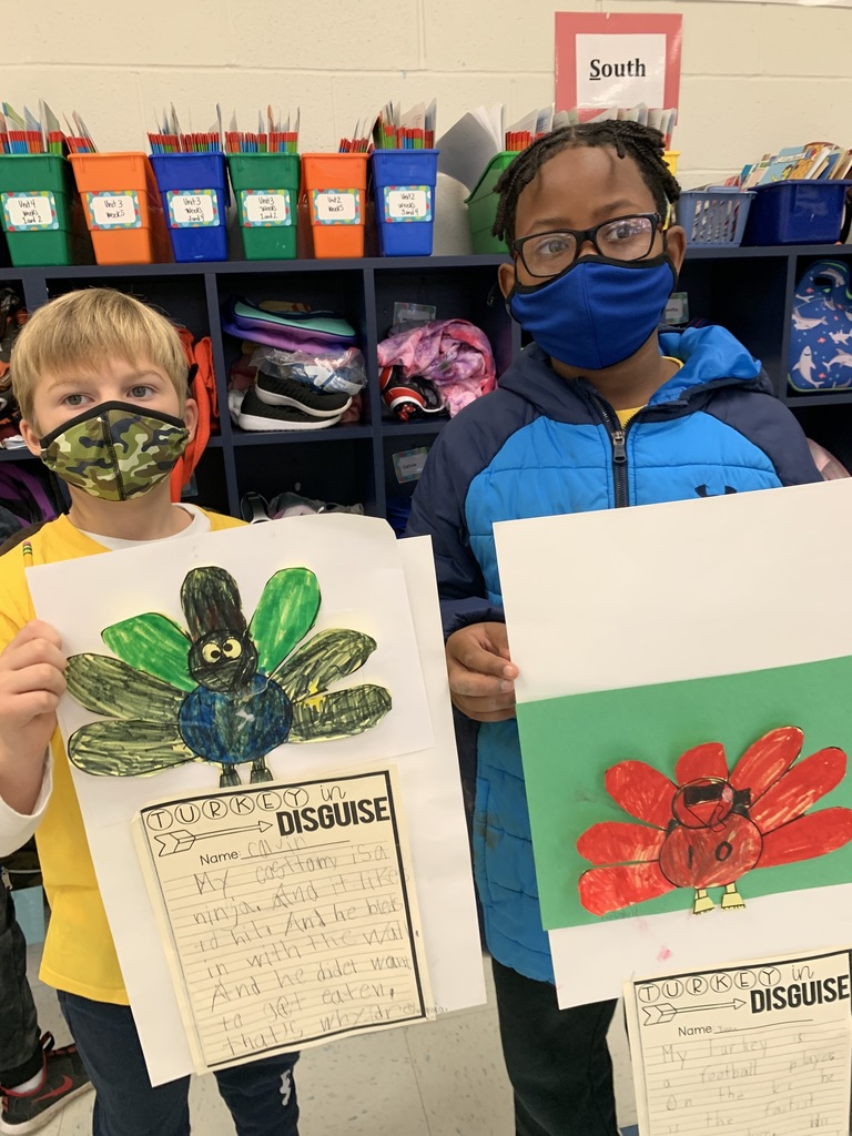 Turkey Disguises 2021 in Mrs. Hart's class