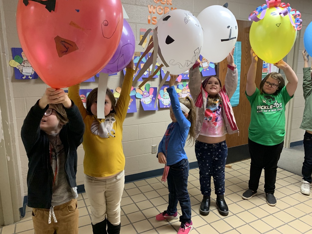 Have you heard the TRUE STORY of the Puppeteer of Macy's Parade?  2nd graders learned all about Mr. Tony Sarg, puppeteer extraordinaire! Tony inspired the helium balloons that would one day become the trademark of the Macy's Parade.   After reading the story Balloons Over Broadway, written by Melissa Sweet, 2nd graders were challenged to design and create a parade balloon of their own!   Didn't they do a fabulous job?  #CPSZEBRAPRIDE