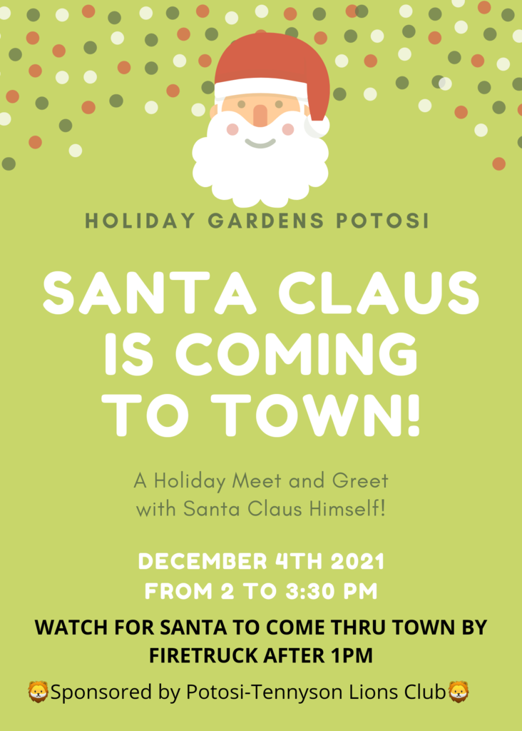 Holiday Gardens Flier