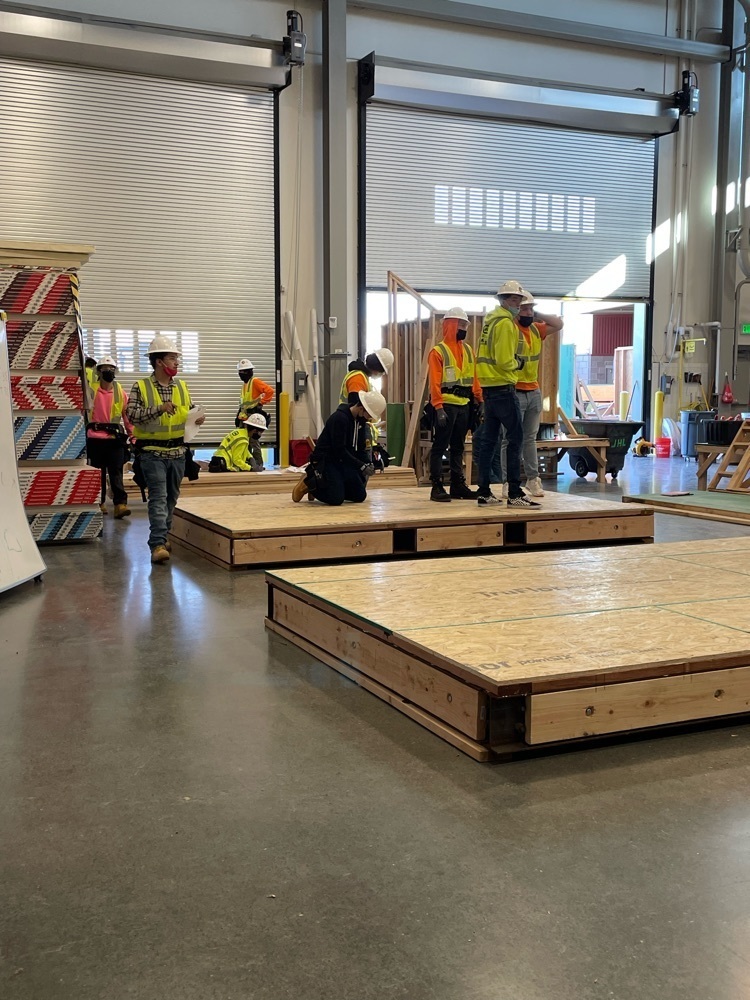 building tiny homes for local families