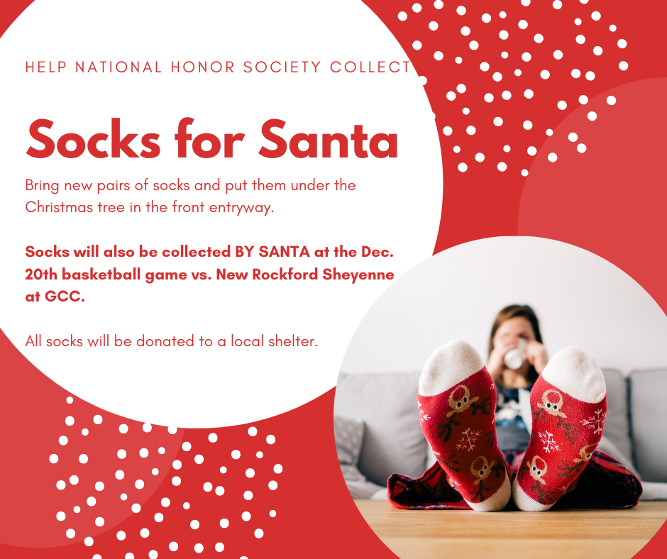 GCC Socks for Santa