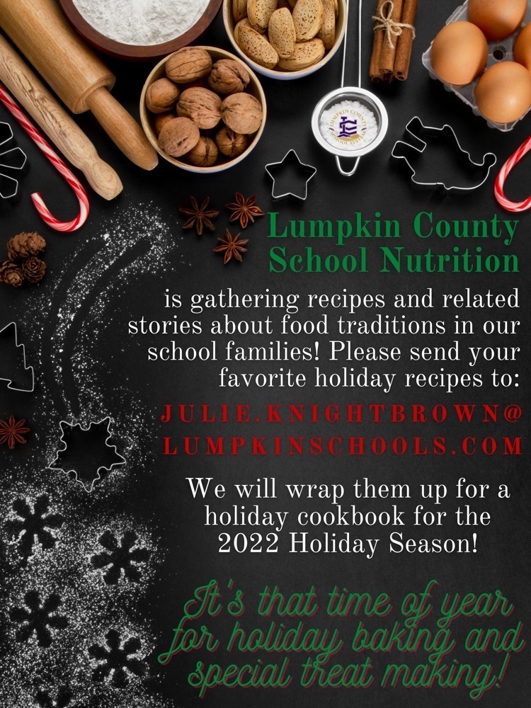 Holiday cookbook