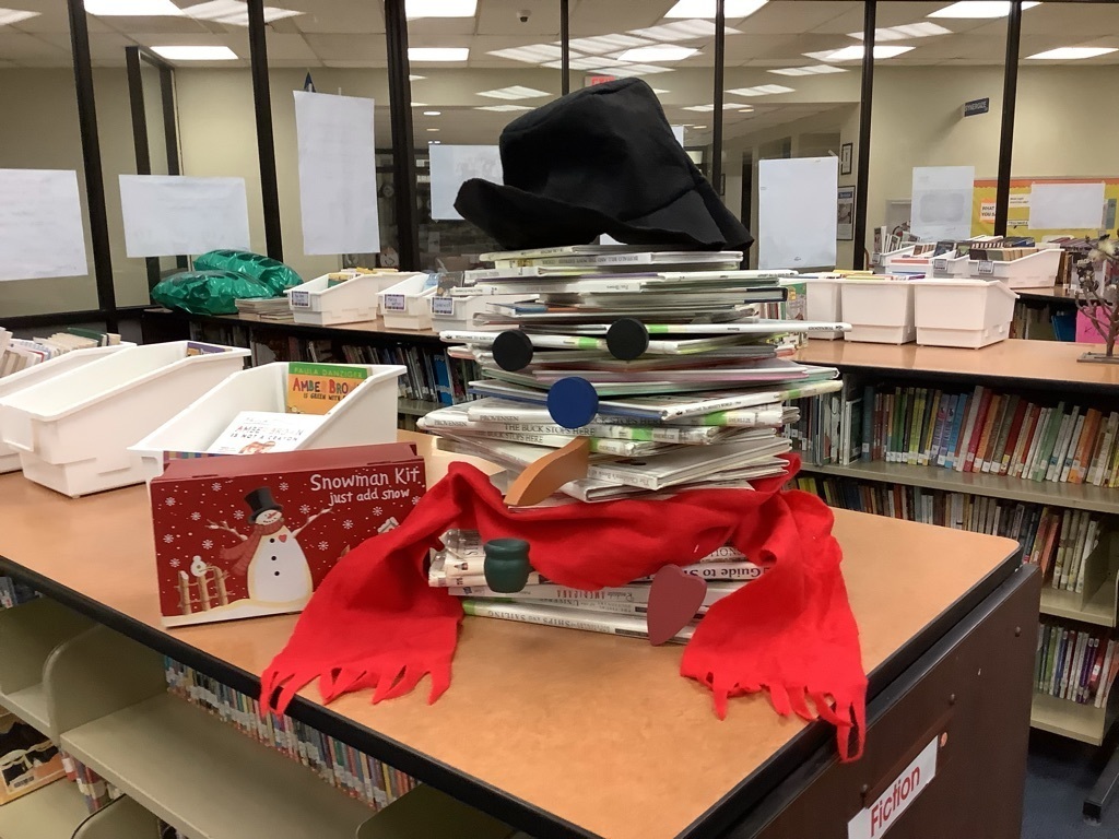 Booksnowman