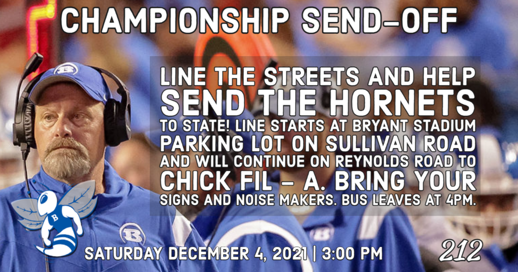 Championship Send Off