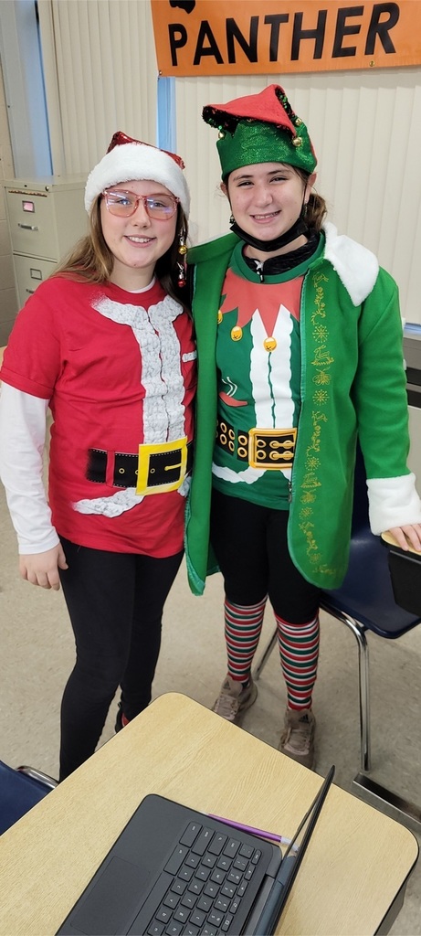 Santa and elf