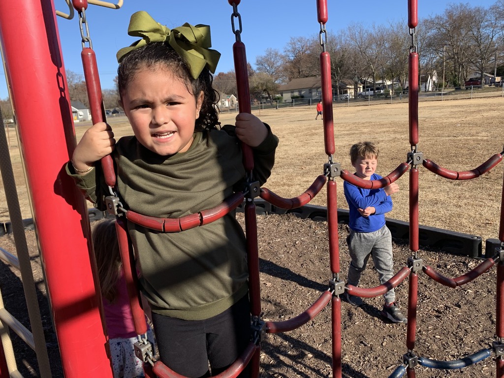 Pre-K students sure have been enjoying this beautiful weather we've had this week! #CPSZEBRAPRIDE