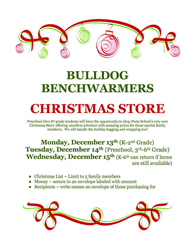 Christmas Store Flyer