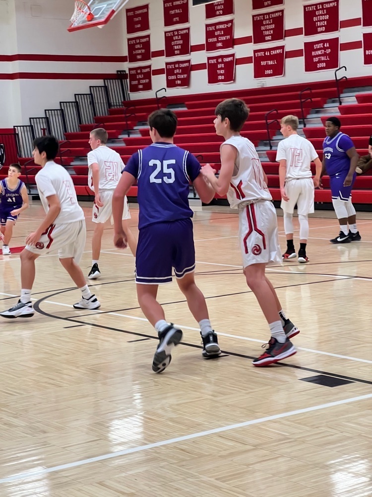 boys playing basketball 