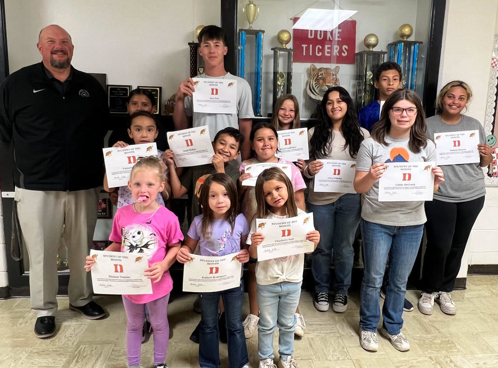 Congratulations to our students who received Student of the Month for the month of September!!