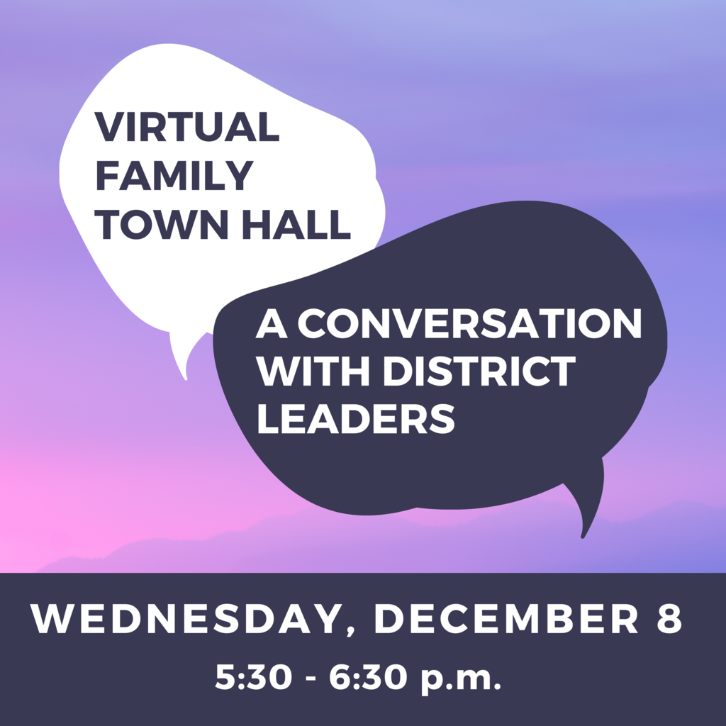 Virtual Town Hall graphic