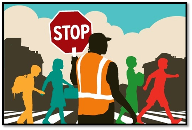 Crossing guard clipart