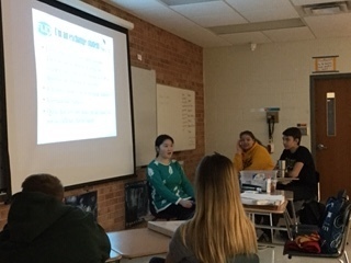 Students learn about Kyrgyzstan and Indonesia