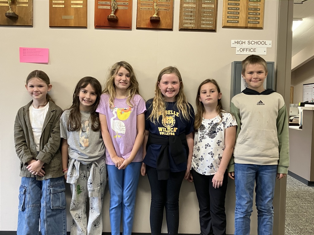 This week's elementary POWER ticket drawing winners.