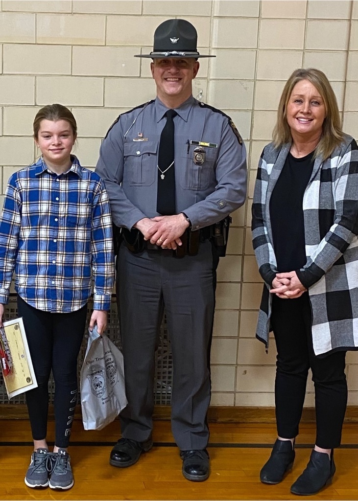 Highway Patrol with student