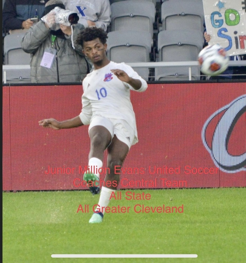 Bay High School Soccer Player Million Evans 