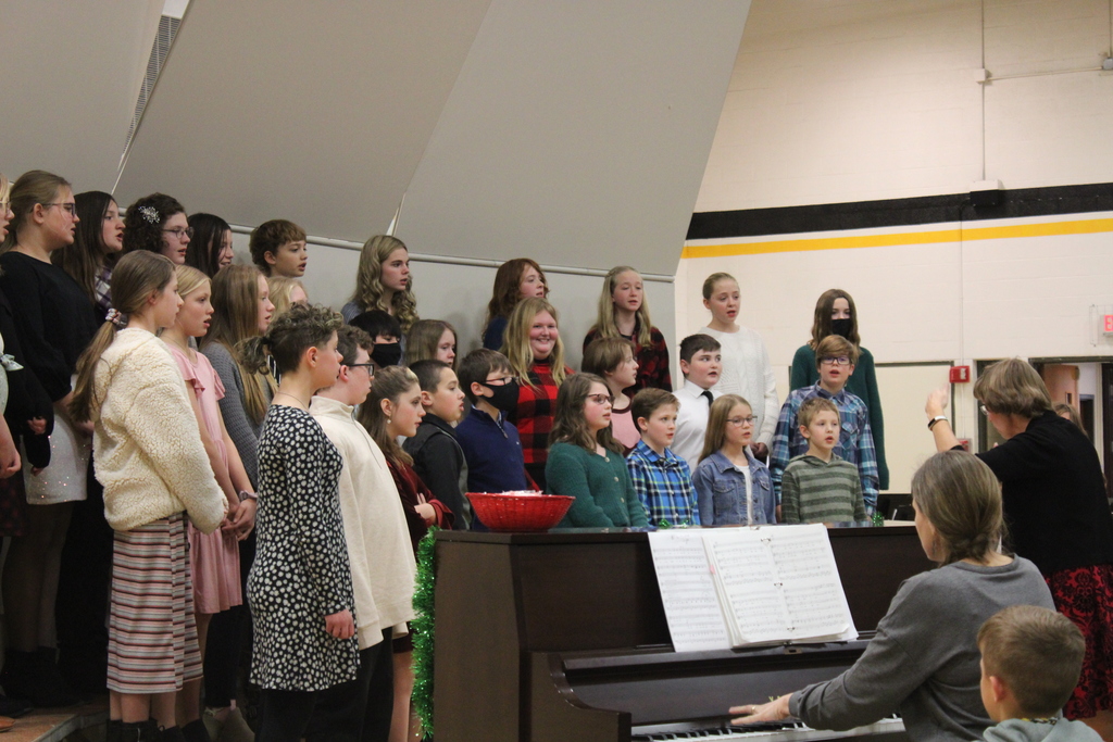 5/6 choir performing
