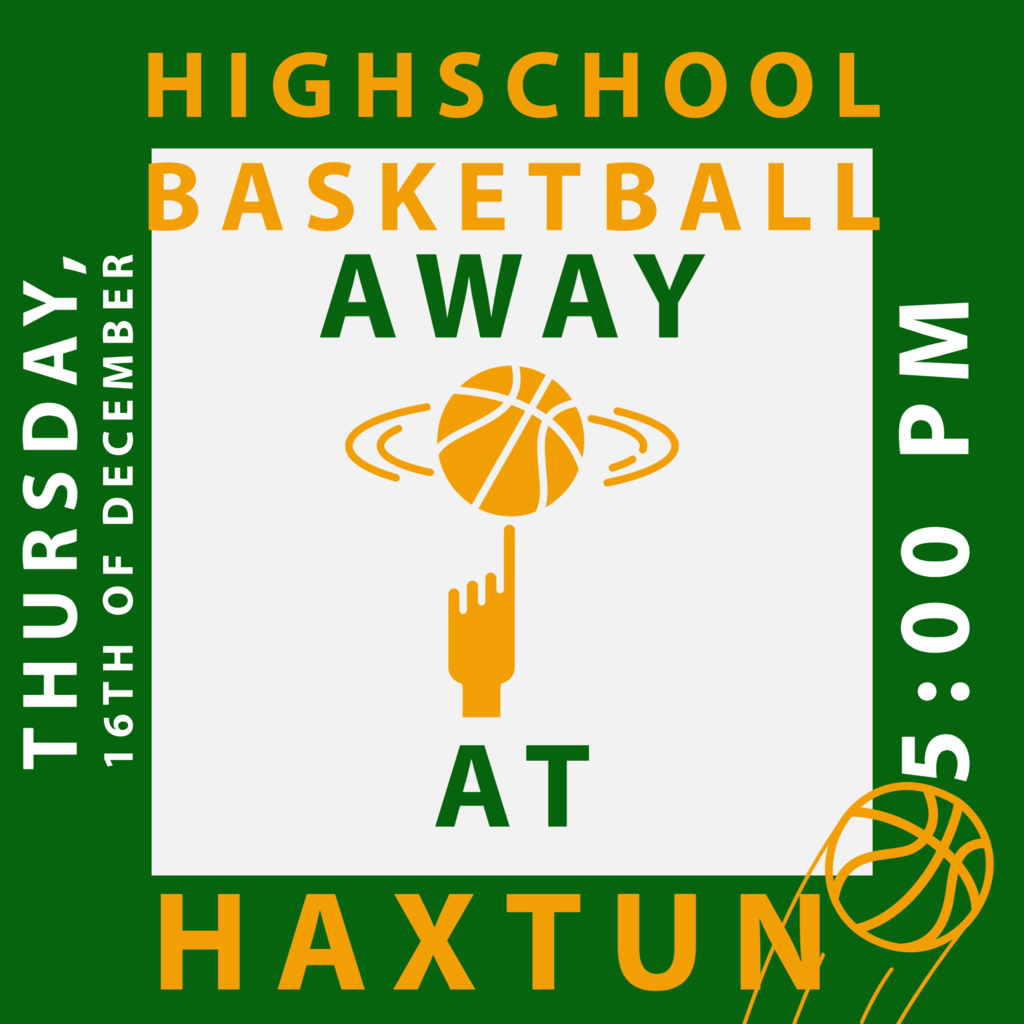 Highschool basketball @ Haxtun