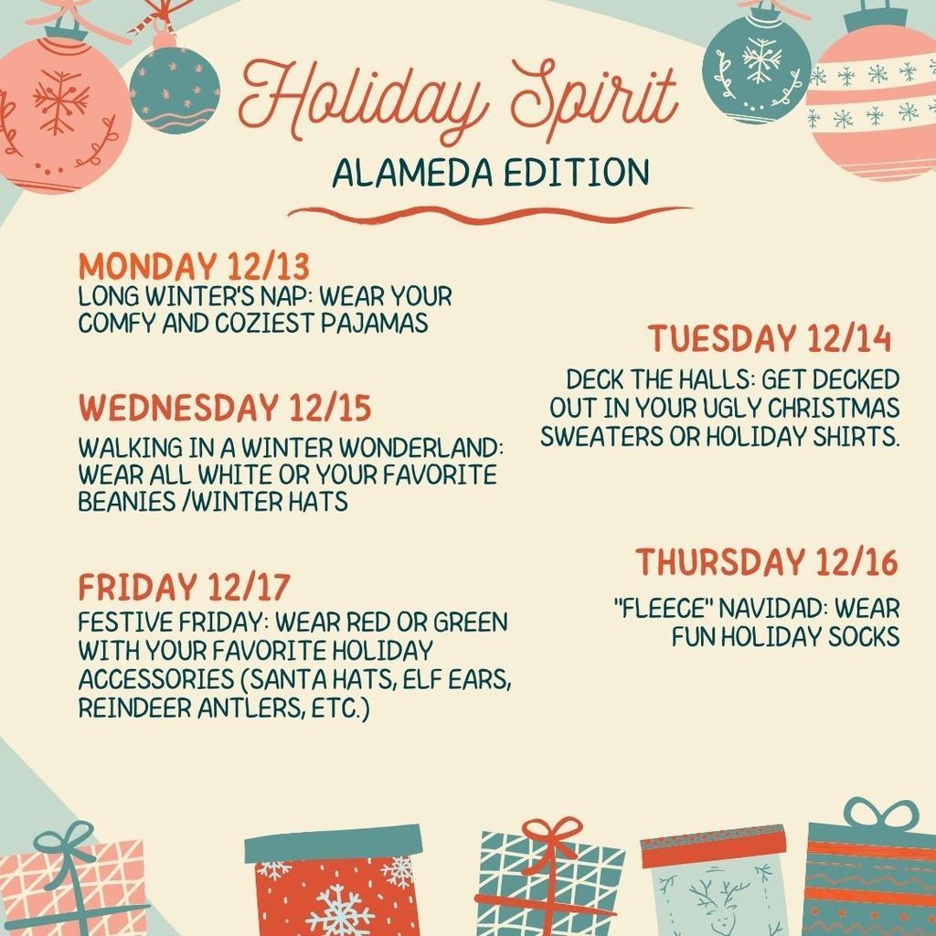 Spirit Week December 2021