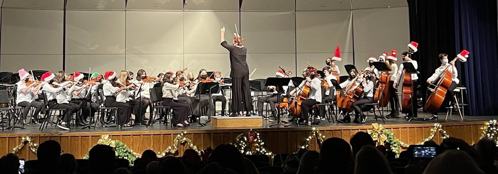 Orchestra holiday concert 2021