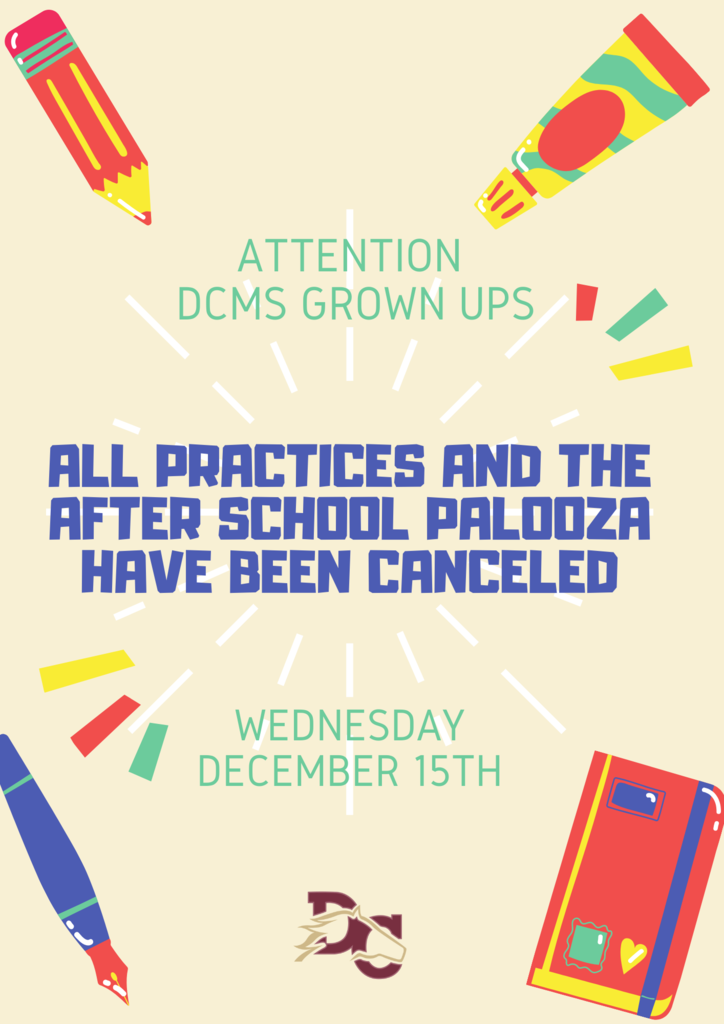 DCMS 12:30 Dismissal