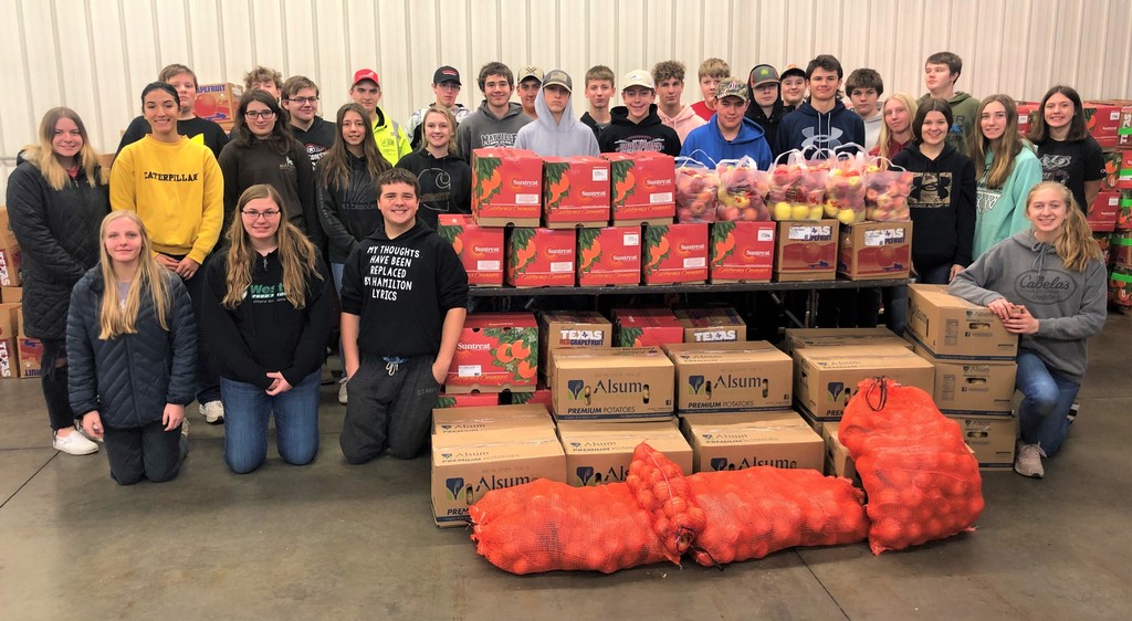 FFA Fruit Sale - Large Group