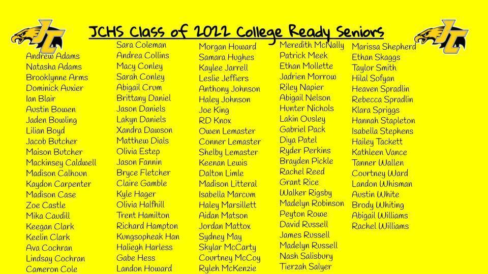 College Ready Seniors