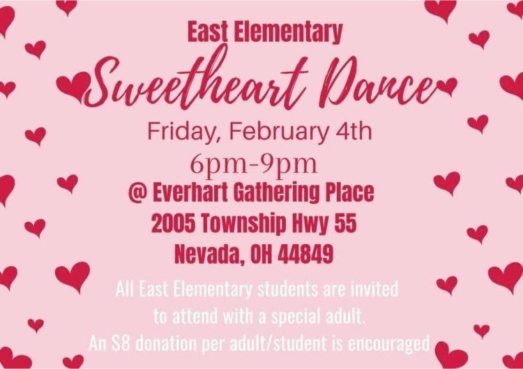 sweetheart dance flyer