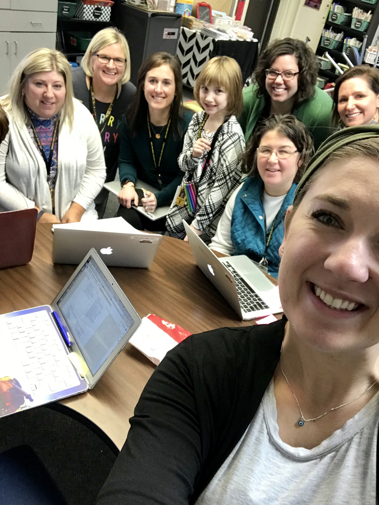 Each week MP East Elementary 2nd Grade PLC Team meets to plan, organize and evaluate what’s happening in 2nd grade. Today we had a special guest, a 1st grader, who earned Principal for the Day! ❤️📚#mphawks