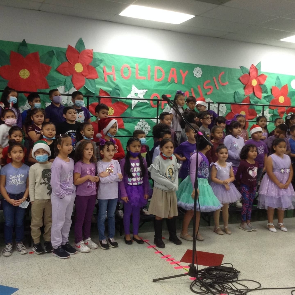 kids in purple singign