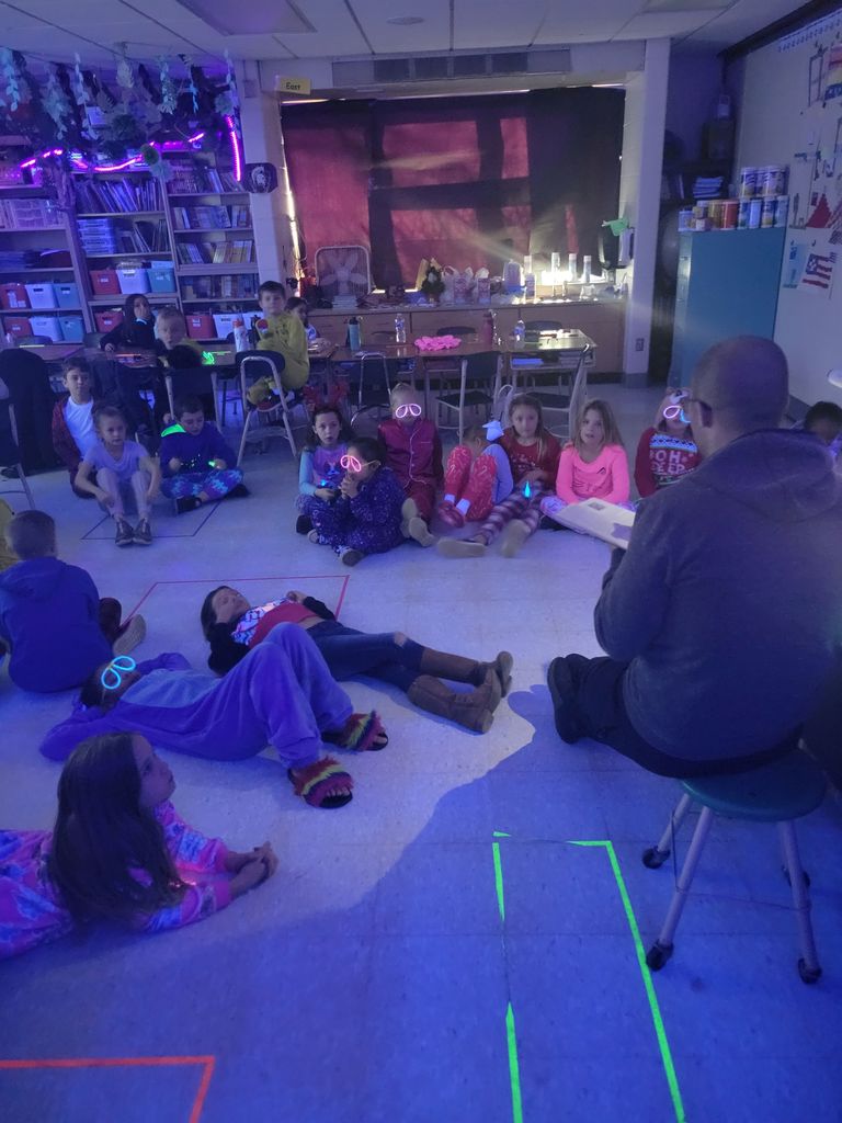 Reading with Mr. Burlew