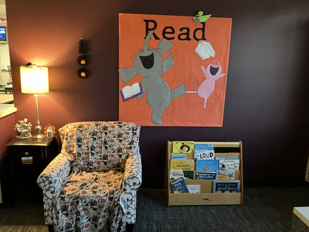 Warm place to read and relax