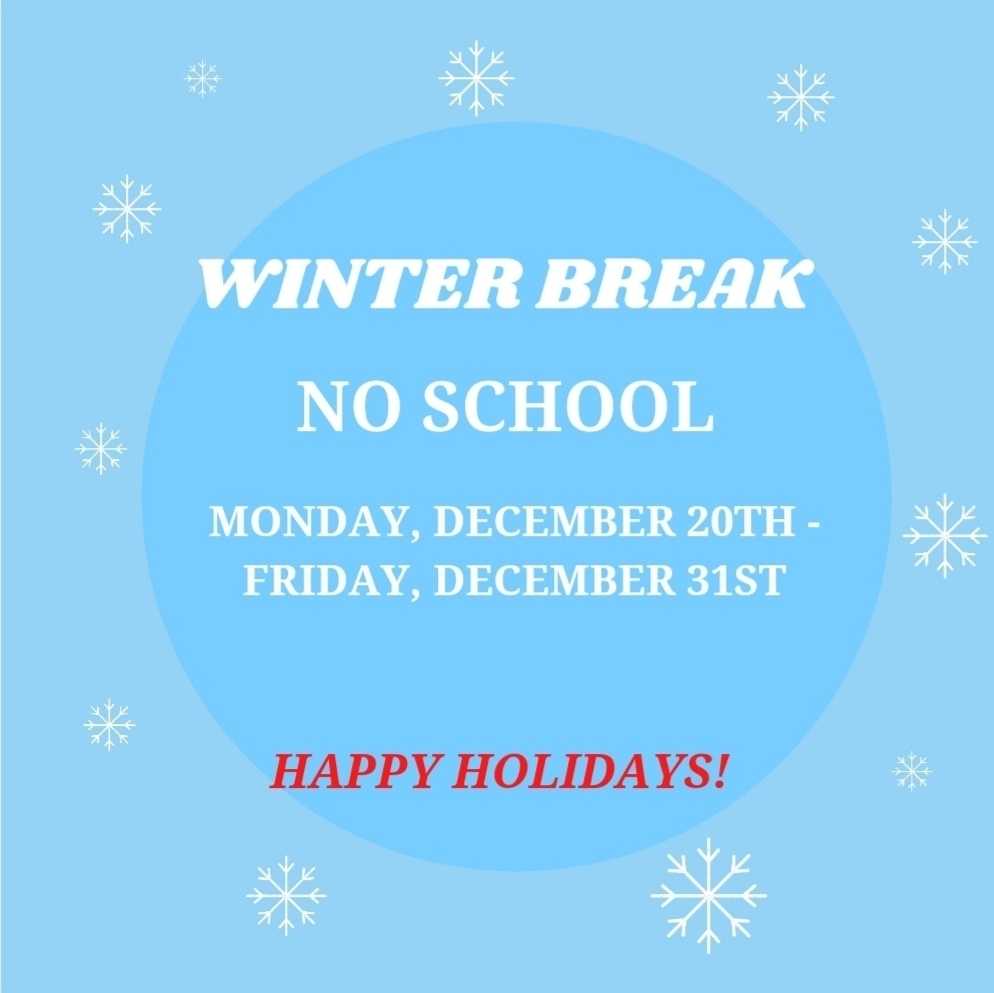 announcement for no school