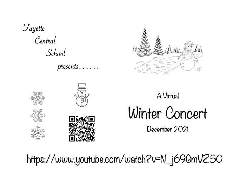 Winter Concert Flyer