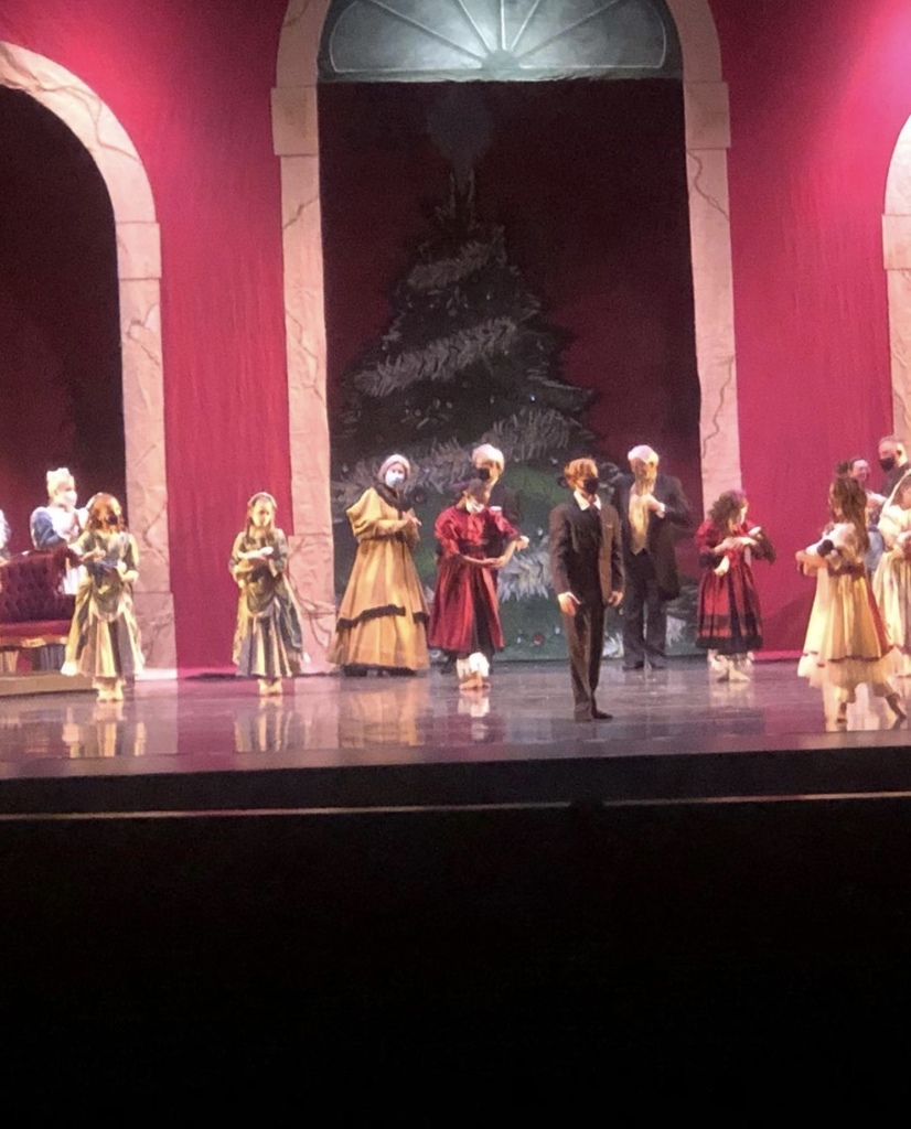 l'torria Ingram performing in The Nutcracker