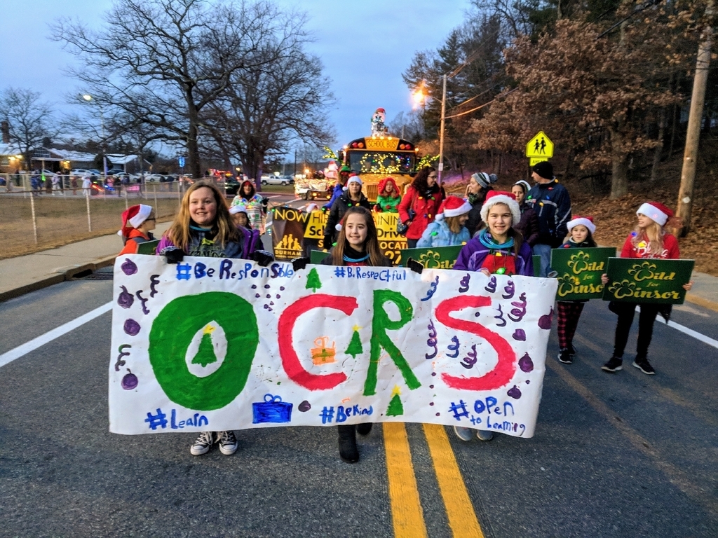 Walking in the parade